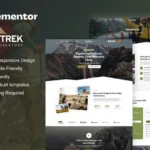 RidgeTrek – Hiking & Adventure Elementor Template Kit