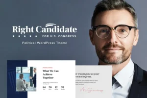 Mua Right Candidate - Political WordPress Theme giá rẻ