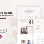 RiXus – Venture Capital Elementor Template Kit