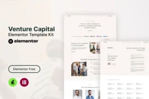 Mua RiXus - Venture Capital Elementor Template Kit giá rẻ