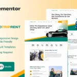 RoadTripRent – Premium Car Rental Elementor Template Kit