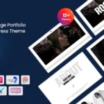 Rockex – One Page Portfolio WordPress Theme