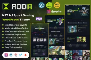 Mua Roda - Gaming Store & eCommerce WordPress Theme giá rẻ