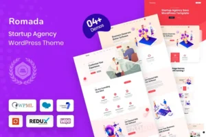 Mua Romada - Startup Agency WordPress Theme giá rẻ