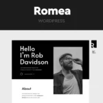 Romea – Personal Portfolio WordPress Theme