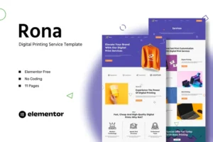 Mua Rona - Digital Printing Service Template Kit giá rẻ