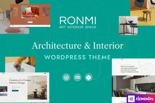 Mua Ronmi - Architecture and Interior Design WordPress giá rẻ