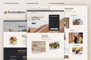 Mua Roofcrafters - Roofing Company Elementor Pro Template Kit giá rẻ
