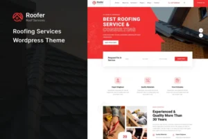 Mua Roofer - Roofing Services WordPress Theme giá rẻ
