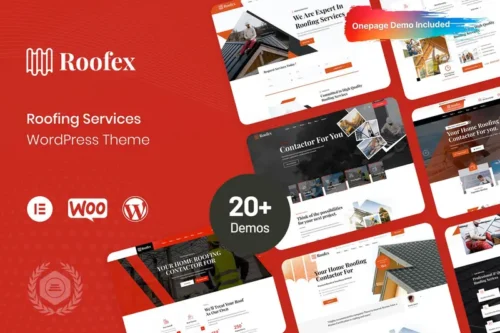 Mua Roofex - Roofing WordPress Theme giá rẻ