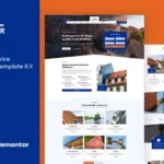 Roofixer – Roofing Service Elementor Pro Template Kit