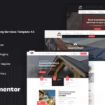 Roofsie – Roofing Services Elementor Template Kit