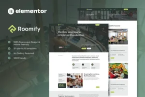 Mua Roomify - Coworking Creative Space Elementor Template Kit giá rẻ