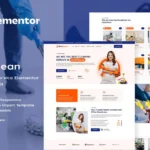 RoxClean – Cleaning Services Elementor Template Kit