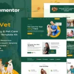 RoxVet – Veterinary & Pet Care Services Elementor Template Kit