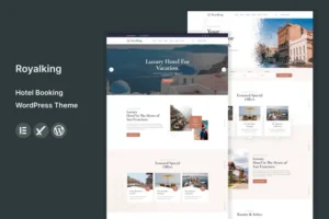 Mua Royalking - Hotel Booking WordPress Theme giá rẻ
