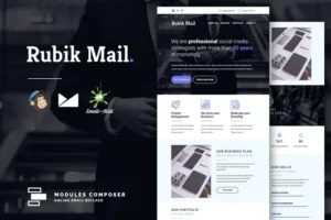 Mua Rubik - Agency & Startup Responsive Email giá rẻ