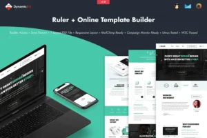 Mua Ruler - Creative Agency Portfolio Email + Builder giá rẻ