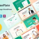 SaasPlate – Landing Page WordPress Theme