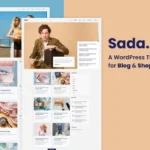 Sada – A WordPress Theme For Blog & Shop