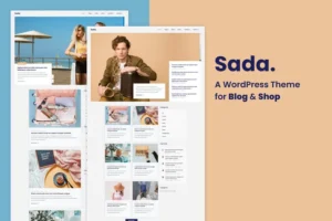 Mua Sada - A WordPress Theme For Blog & Shop giá rẻ