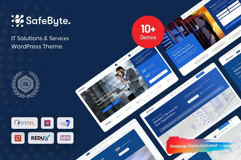 Mua Safebyte - Technology & IT Solutions Theme giá rẻ