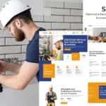 Salford – Electrical & Electrician Service Company Elementor Pro Template Kit
