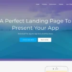 Salmon – One Page App WordPress Theme