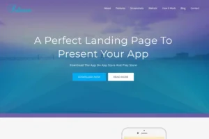 Mua Salmon - One Page App WordPress Theme giá rẻ