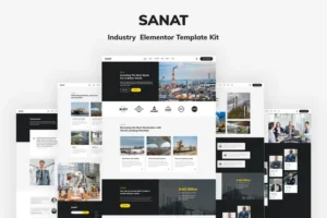 Mua Sanat - Industry Elementor Template Kit giá rẻ
