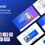 Sanbi – App Landing Page WordPress Theme