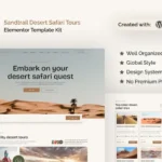 Sandtrail – Desert Safari Tours Elementor Template Kit