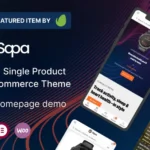 Sapa – Product Landing Page WooCommerce Theme