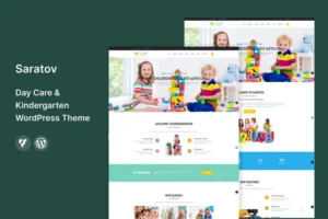 Mua Saratov - Day Care & Kindergarten School WordPress giá rẻ