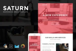 Mua Saturn - Responsive Email + StampReady Builder giá rẻ