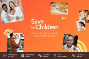 Mua Save the Children - Charity WordPress Theme giá rẻ