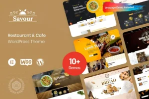 Mua Savour - Restaurant WordPress Theme giá rẻ