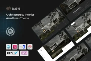 Mua Savoye - Architecture & Interior WordPress Theme giá rẻ
