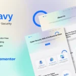 Savy – Cyber Security Elementor Template Kit