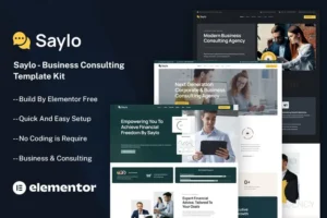 Mua Saylo - Business Consulting Elementor Template Kit giá rẻ