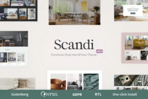 Mua Scandi - Decor & Furniture Shop WooCommerce Theme giá rẻ