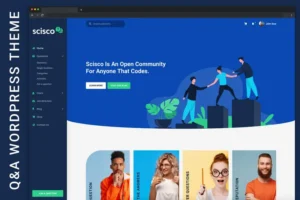 Mua Scisco - Questions and Answers WordPress Theme giá rẻ