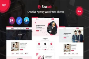 Mua Seacab – Creative Agency WordPress Theme giá rẻ