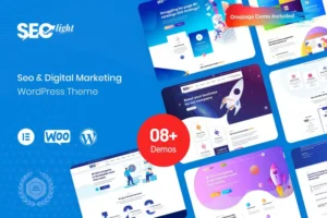 Mua Seclight - Seo & Digital Marketing WordPress Theme giá rẻ