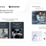 Secura – Cyber Security Services Elementor Template Kit