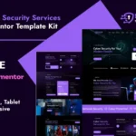 Securex – Cyber Security Services Elementor Template Kit