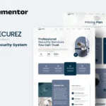 Securez – CCTV & Security System Elementor Template Kit