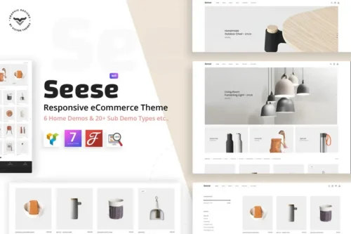 Mua Seese - Responsive eCommerce Theme giá rẻ