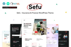 Mua Sefu - Insurance & Finance WordPress Theme giá rẻ