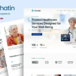 Sehatin – Health Care Service Elementor Template Kit